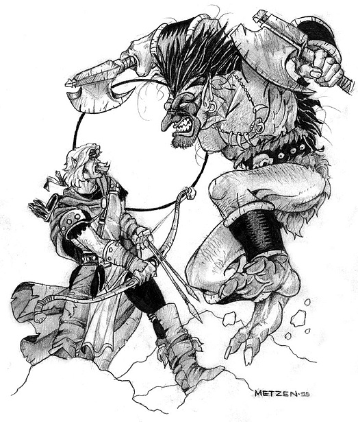 Ranger vs. Berserker